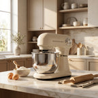 mixer profesional cu bol 4.7L pentru prepararea deserturilor și pâinii