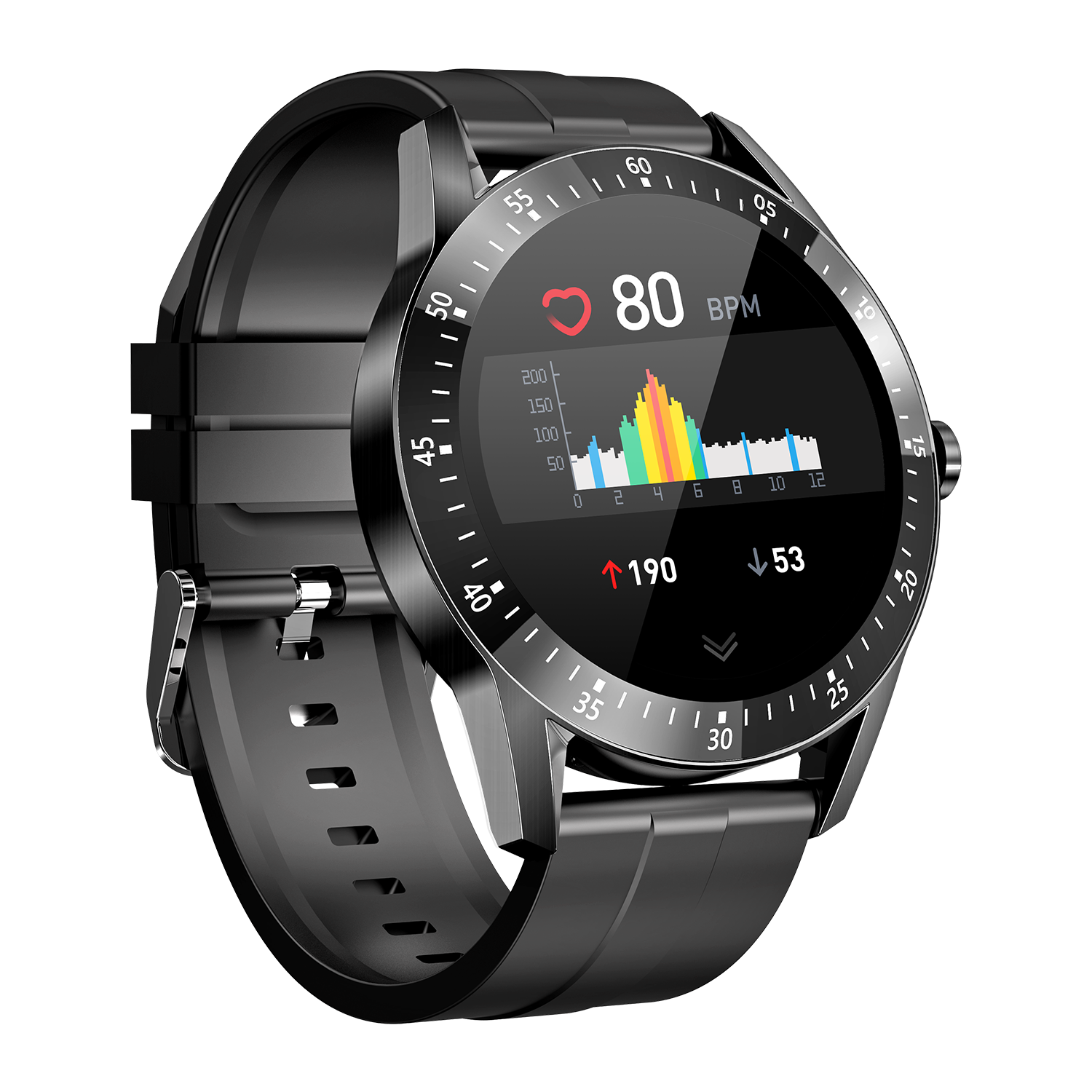 smartwatch care urmărește pașii, caloriile și activitatea fizică zilnică