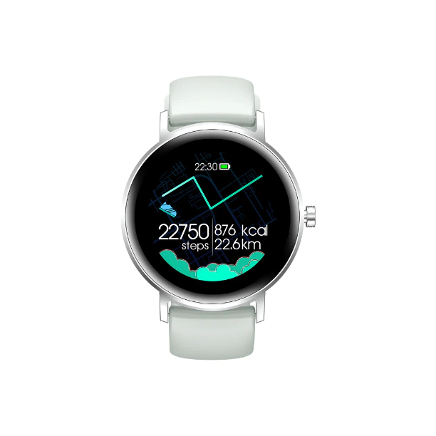 Ceas Smartwatch Fitness cu Monitorizare Ritm Cardiac, Somn și Notificări, pastel