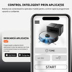 aspirator robot D65S Max resigilat în stare bună de funcționare