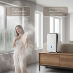dezumidificator compact cu design modern pentru locuință și birou