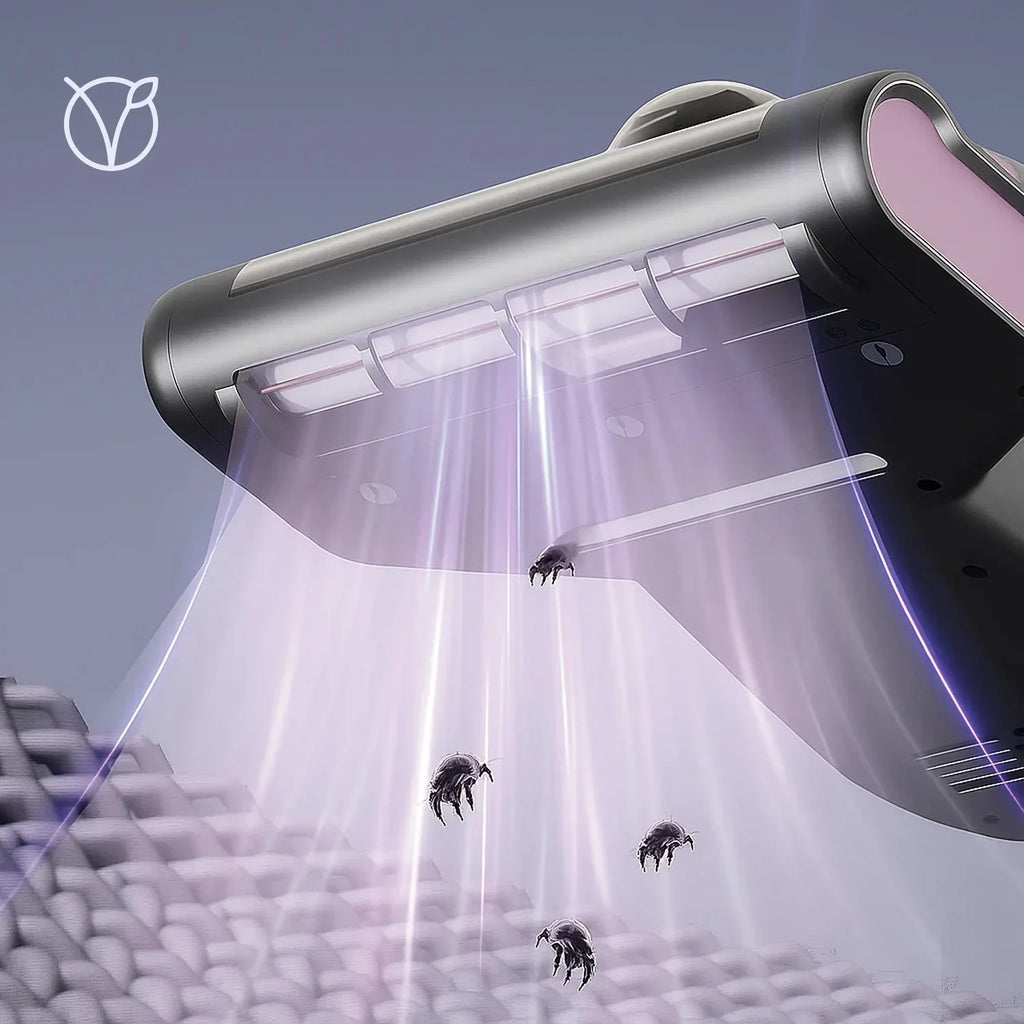 Aspirator Antiacarieni UV-C cu Filtru HEPA Lavabil pentru Saltele — RESIGILAT