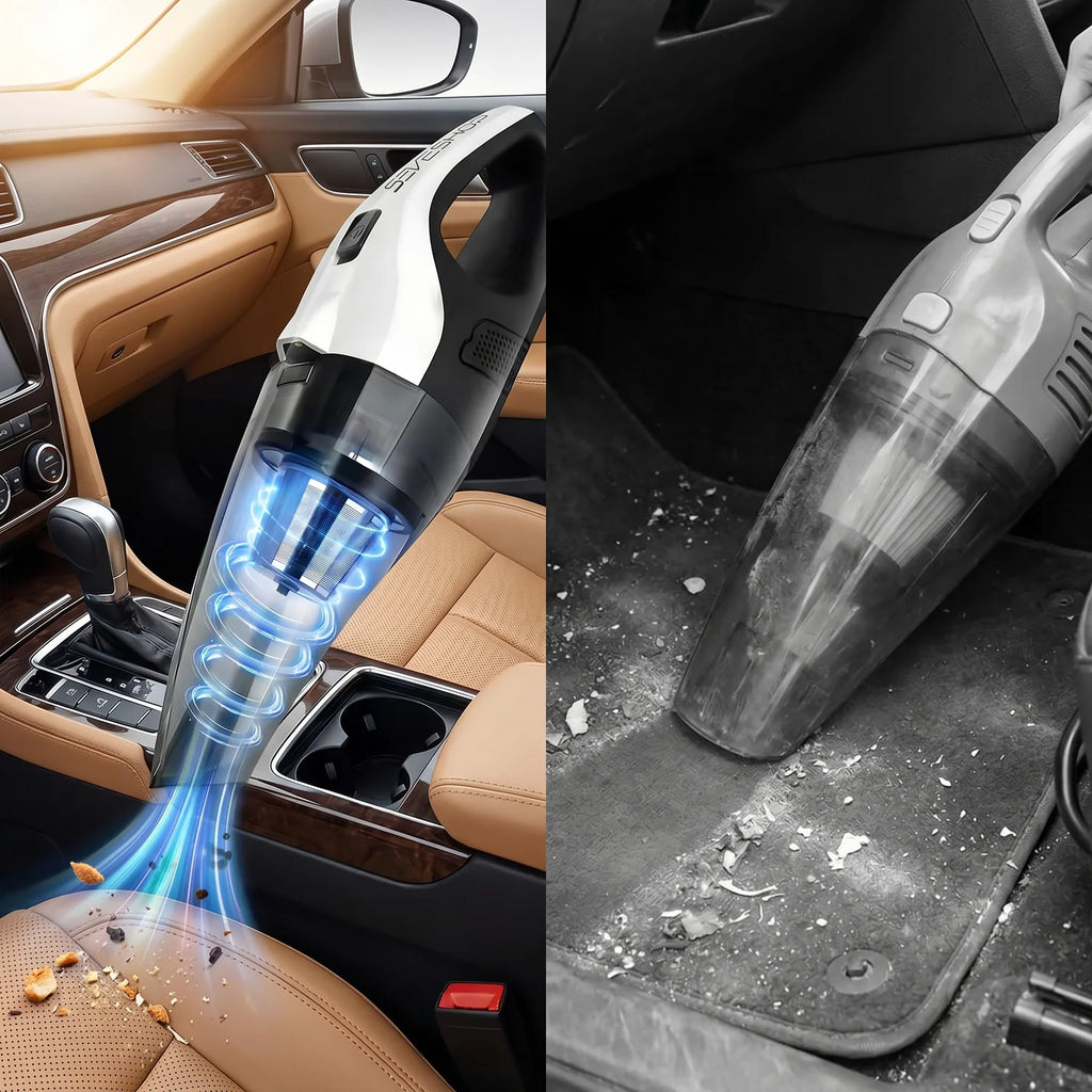 aspirator fără fir cu recipient de 0.7L pentru golire ușoară și utilizare zilnică