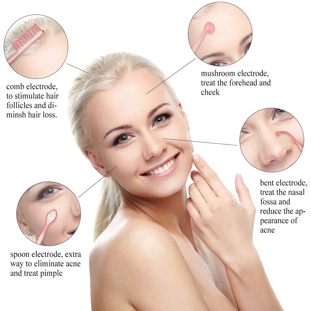 Aparat masaj facial electroderm 3