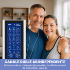 aparat masaj cu electrozi pentru stimularea muschilor si utilizare pe mai multe zone