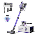 Aspirator vertical fara fir SeveShop V08 mov, 180 W, 13.000 Pa, cu accesoriile si cutia incluse