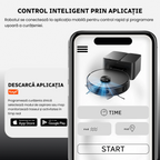 robot aspirator cu aplicație mobilă și control inteligent al traseelor de curățare