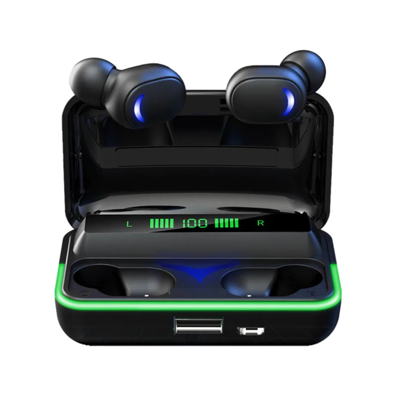căști Bluetooth wireless cu microfon, control touch și sunet HD