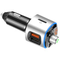 modulator FM auto Bluetooth 5.0 cu Quick Charge 3.0 și funcție hands-free