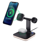 stație de încărcare wireless 5 în 1 de 15W MagSafe pentru telefon și smartwatch