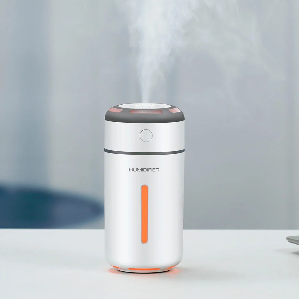 umidificator folosit pentru hidratarea aerului și relaxare prin aromaterapie