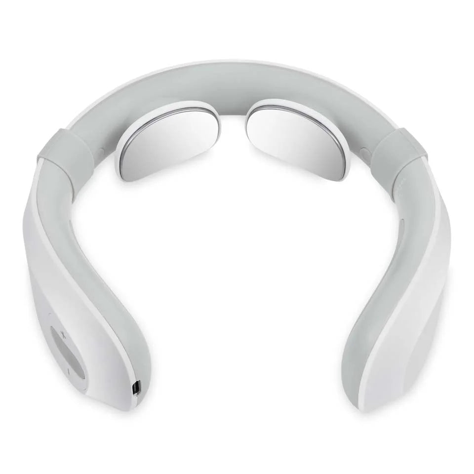 aparat masaj gât cu design ergonomic pentru fixare comodă și eficientă