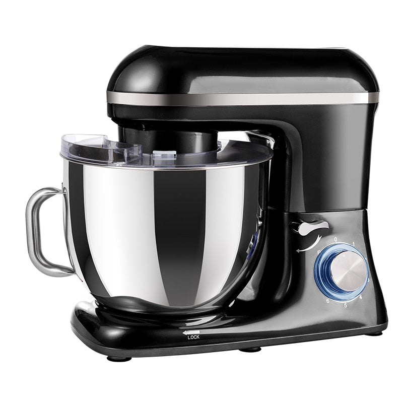 mixer cu bol din inox 7L 1900W cu rotație planetară