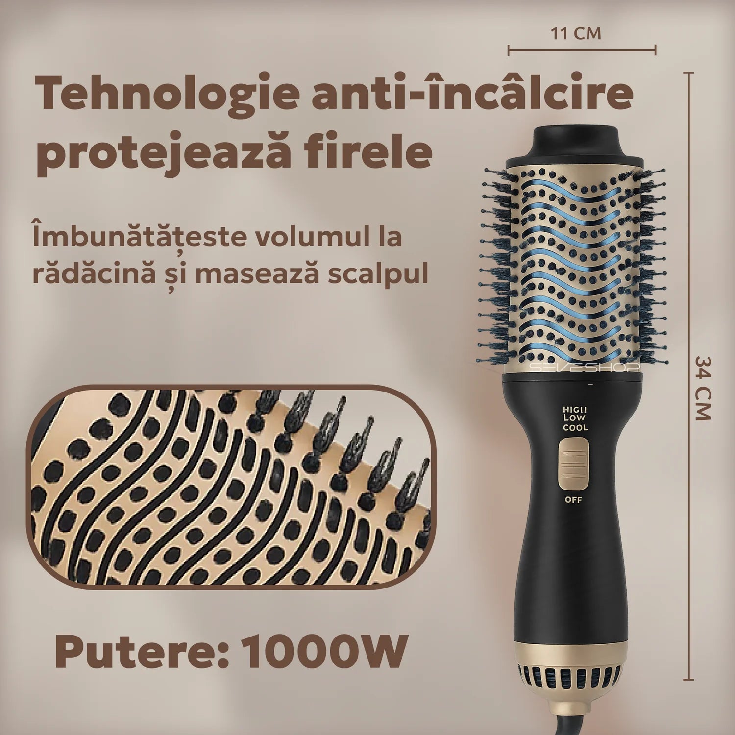 aparat coafat par utilizat acasa pentru uscare si styling rapid