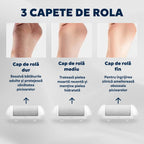 set pilă electrică pentru călcâie cu accesorii pentru îngrijire completă