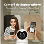 Baby Monitor supraveghere si control in timp real pe telefon