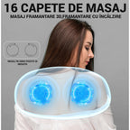 aparat de masaj Shiatsu utilizat acasa pentru reducerea tensiunii musculare si confort zilnic