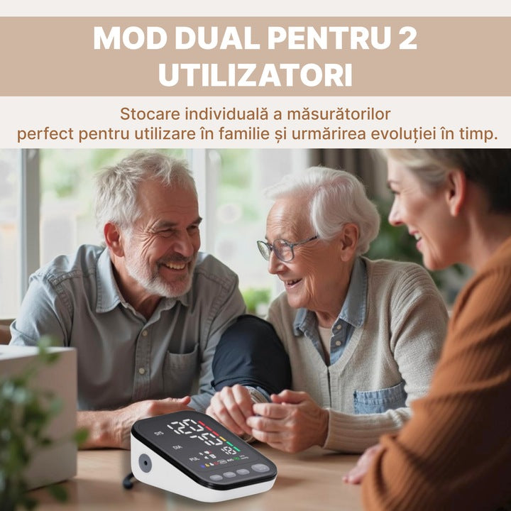 aparat de tensiune portabil utilizat acasa sau in deplasare pentru control zilnic al tensiunii