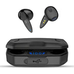 căști Bluetooth wireless cu powerbank 2200mAh, control touch și izolare zgomot