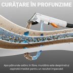 aspirator cu aburi si spalare tapiterie puternic 4 in 1 profesional