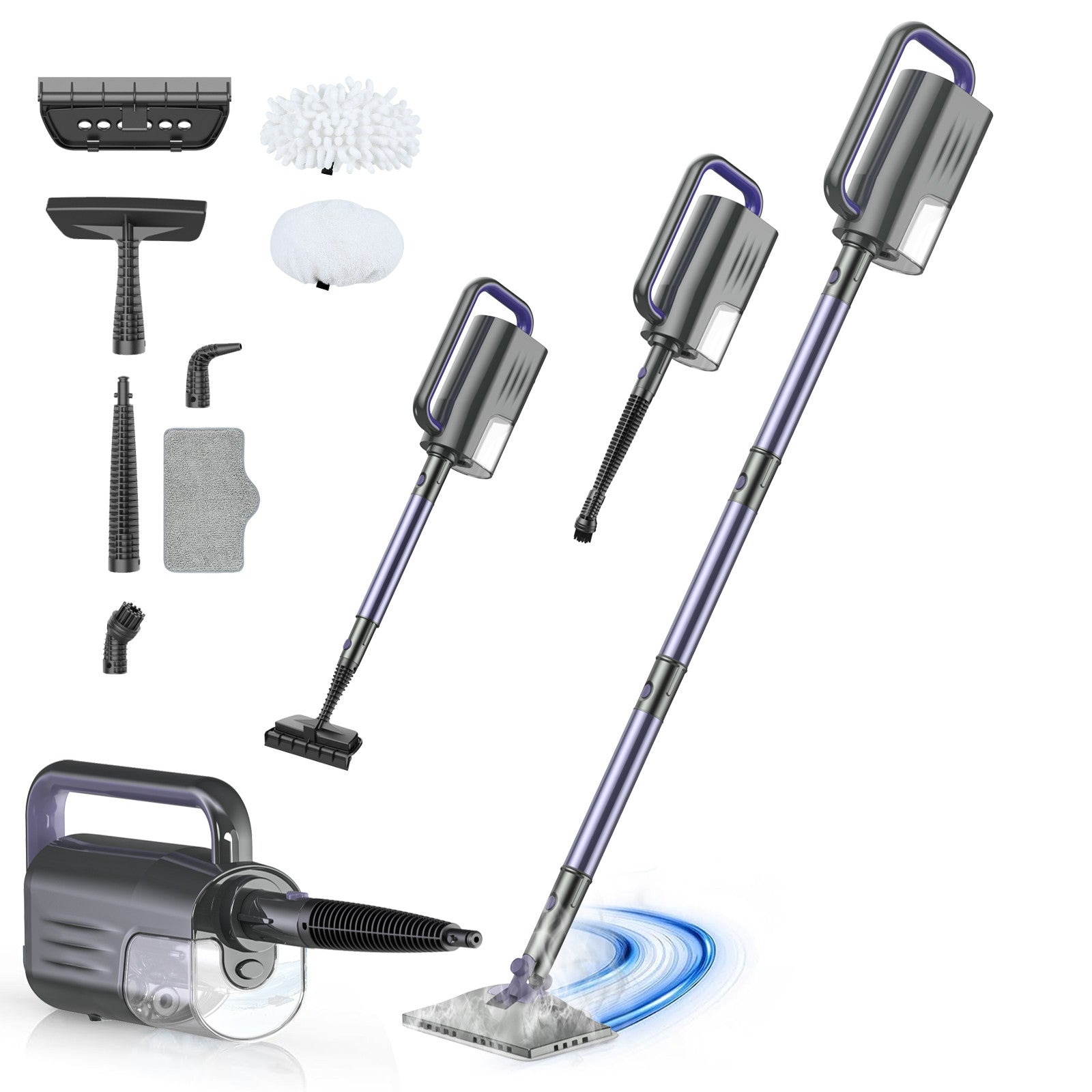 Aparat de Curatat cu Aburi SC-06, 1200W, Incalzire Rapida 15s — RESIGILAT