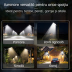lampă solară folosită pentru iluminarea aleii și intrării noaptea