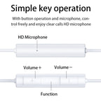 căști Lightning cu microfon integrat pentru apeluri clare hands-free