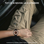 smartwatch GS8 care afișează apeluri și mesaje direct la încheietură