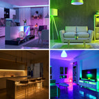bandă LED de 10m total pentru decorarea pereților și mobilierului