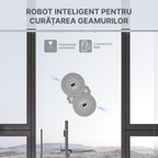 robot pentru ferestre si cabine dus cu control WiFi si curatare eficienta