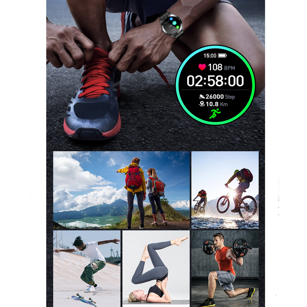smartwatch fitness compatibil cu telefoane Android și iPhone