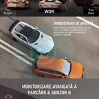 Cameră Auto DVR Full HD 1080P, 170°, Night Vision și G-Sensor — RESIGILAT