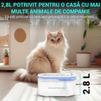fantana apa compacta pentru animale utilizata pentru hidratare continua si utilizare zilnica