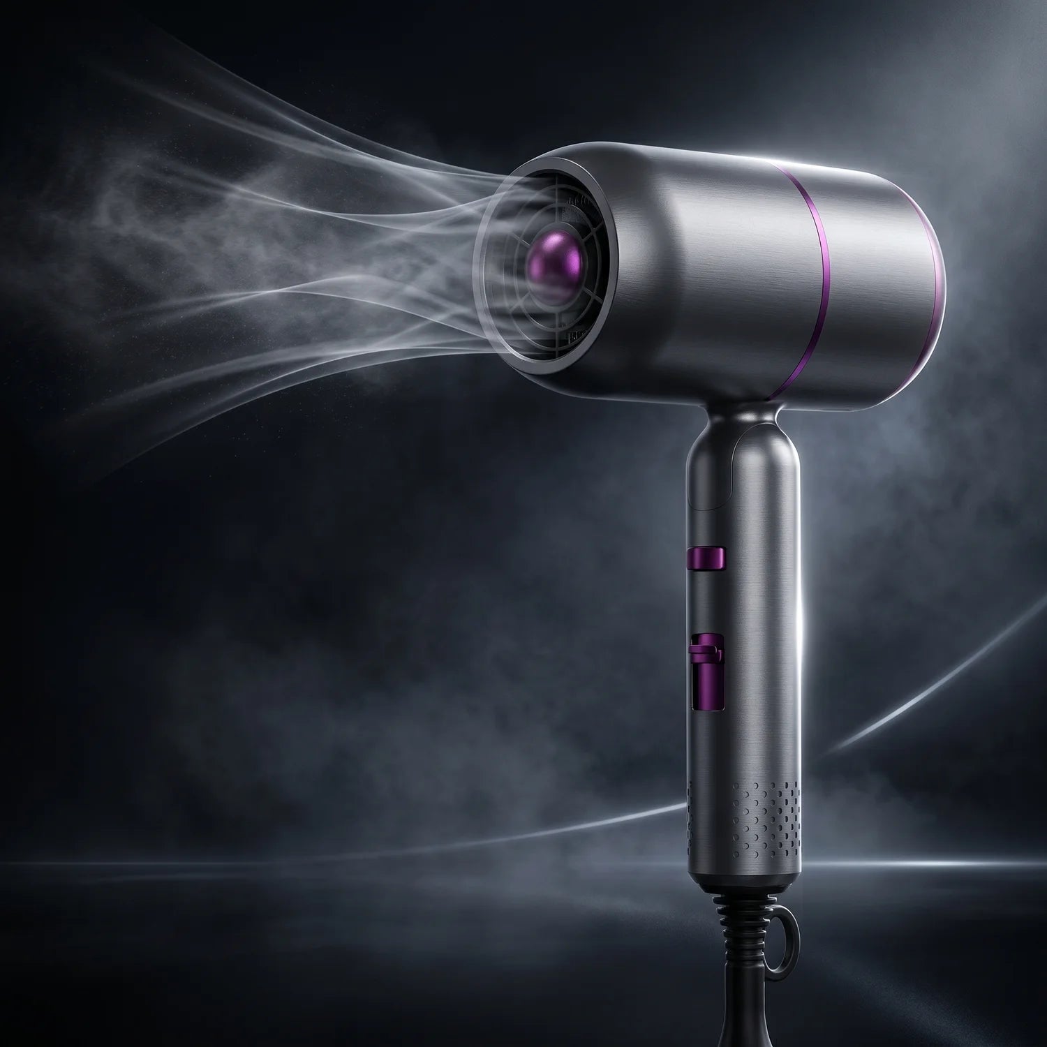Uscator de Par Ionic Profesional 1800W, Ioni Negativi si Uscare Silentioasa